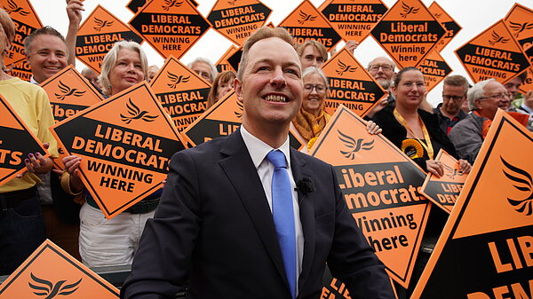 Richard Foord Victory Rally in Tiverton