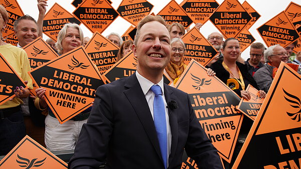 Richard Foord Victory Rally in Tiverton